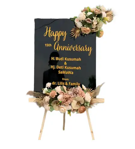 Papan Bunga Akrilik Guwoterus